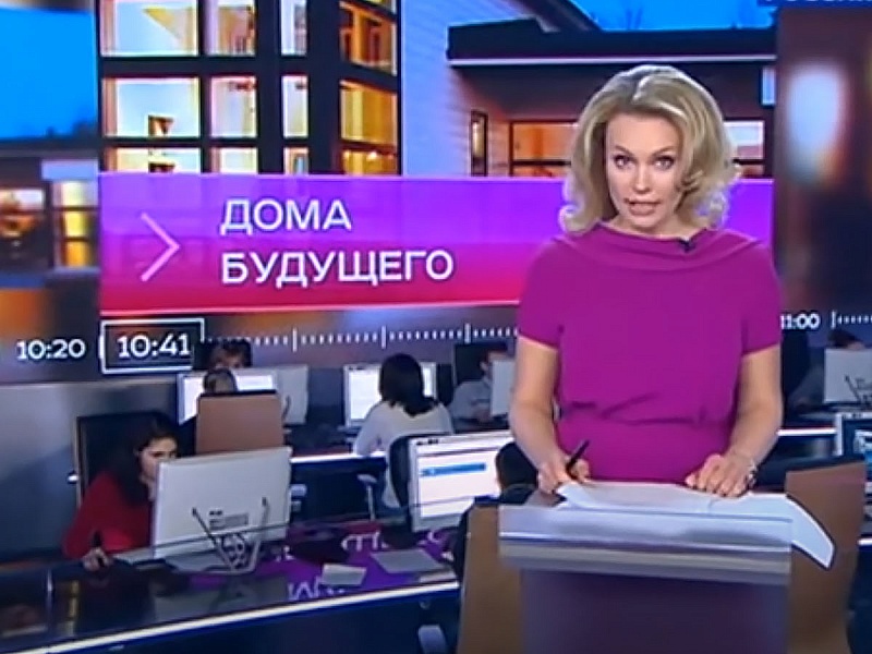 Программа телеканала Россия 1 (ВГТРК) - "Вести-Москва. Неделя в городе" от 22.03.2015.